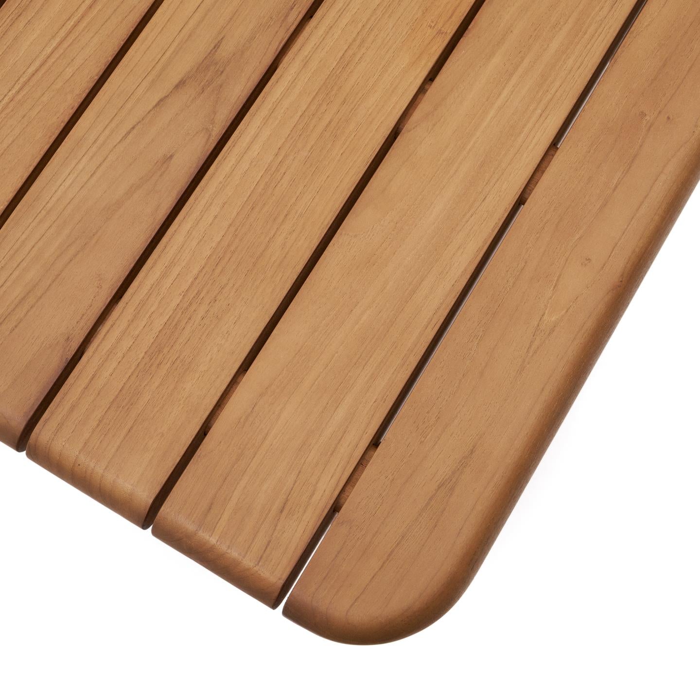 Kave Home Turqueta salontafel 70x70 cm teakhout