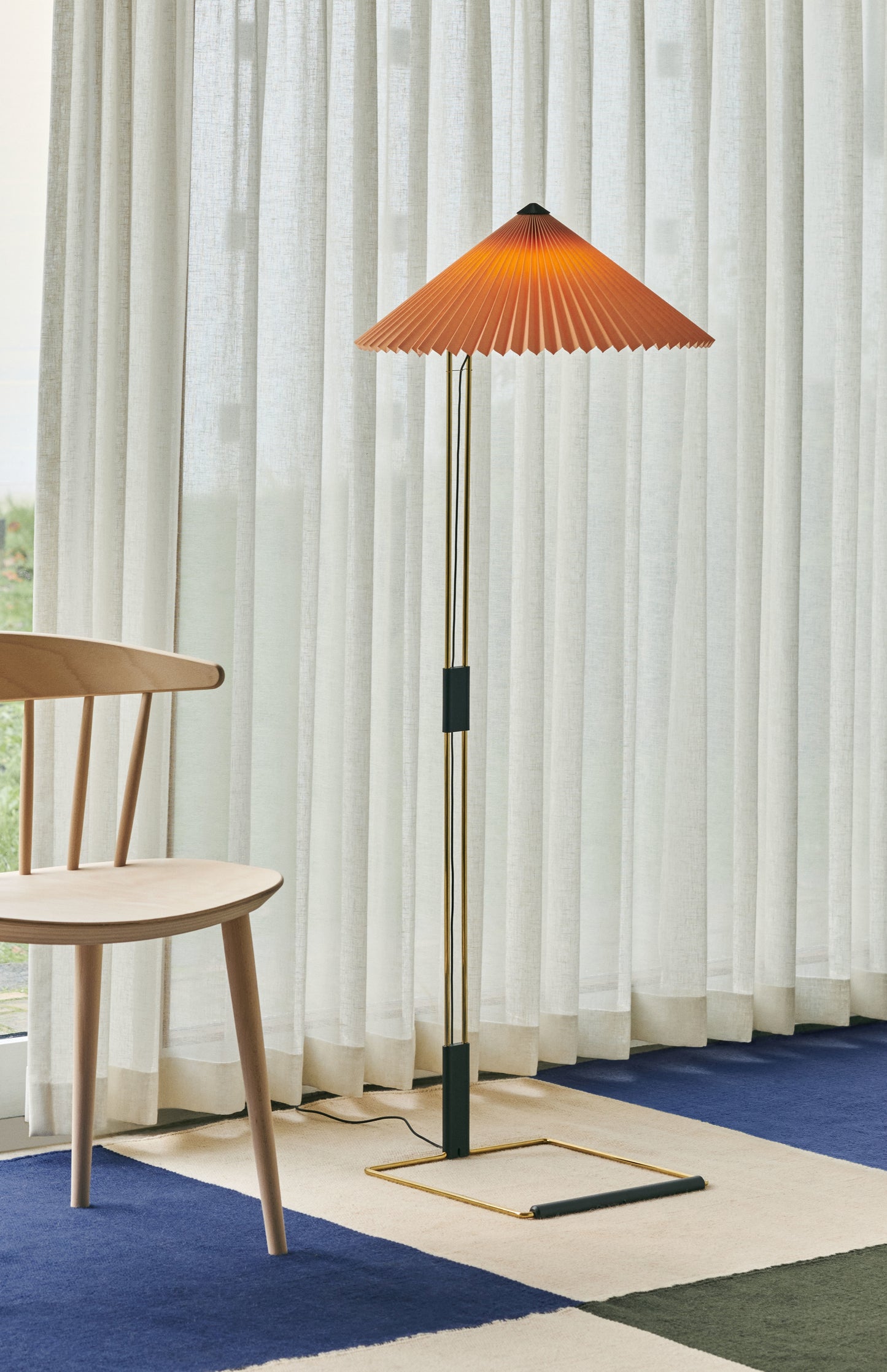 HAY Matin 500 vloerlamp Yellow