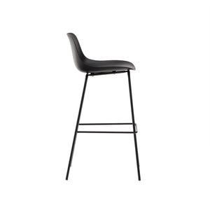 Kave Home Altea barkruk H75 Zwart