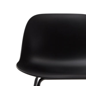 Kave Home Altea barkruk H75 Zwart