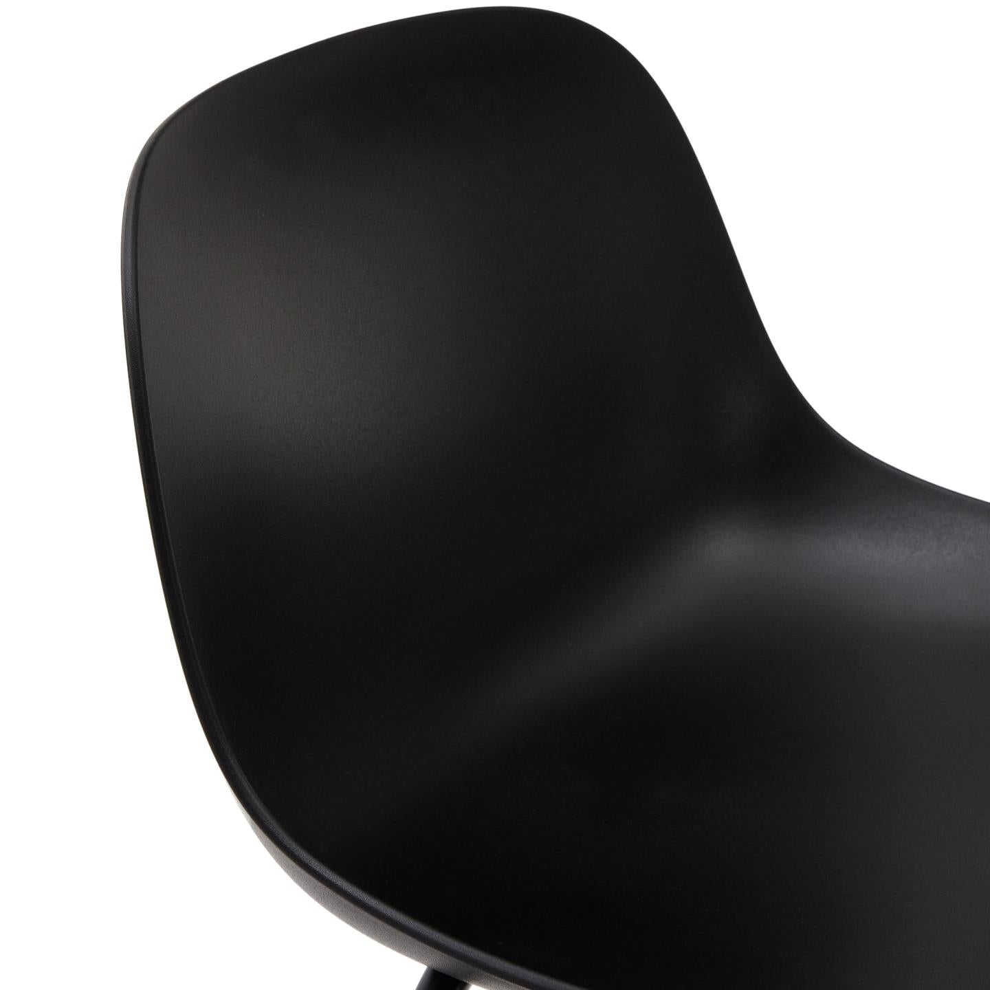 Kave Home Altea barkruk H75 Zwart
