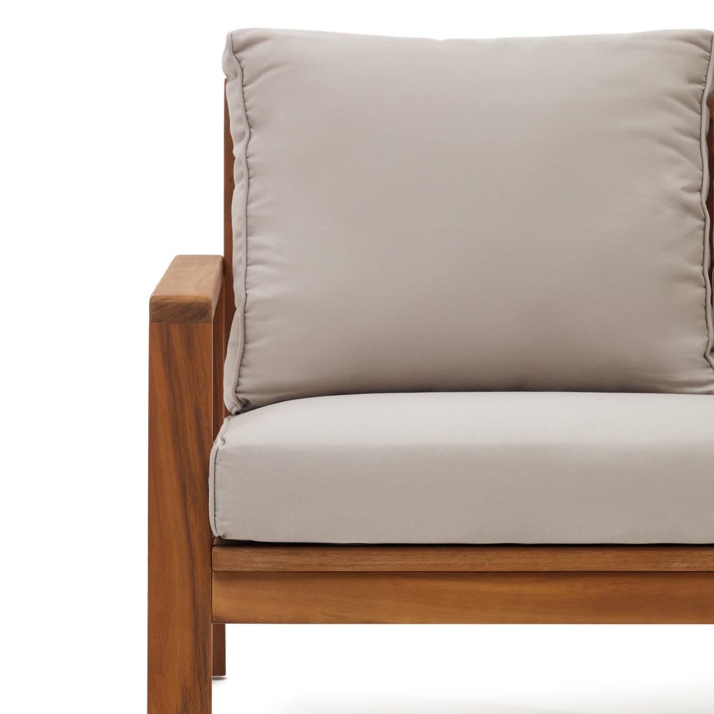 Kave Home Frares tuinset Beige acaciahout