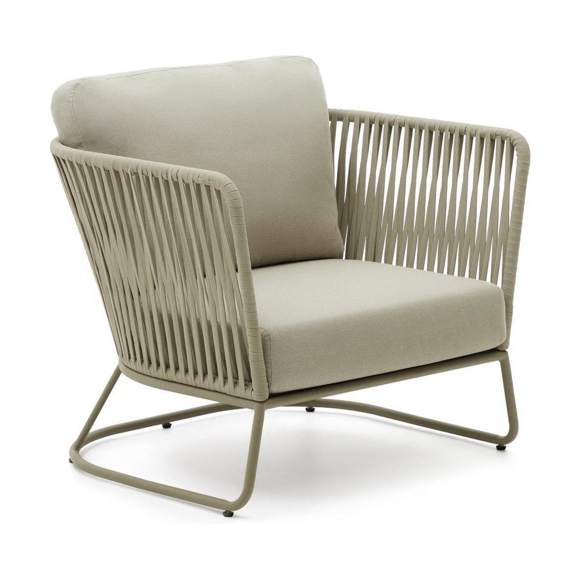 Kave Home Saconca fauteuil Groen