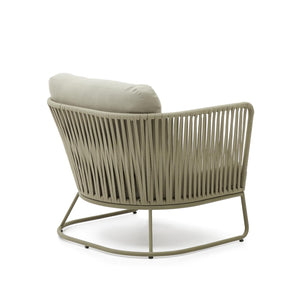 Kave Home Saconca fauteuil Groen