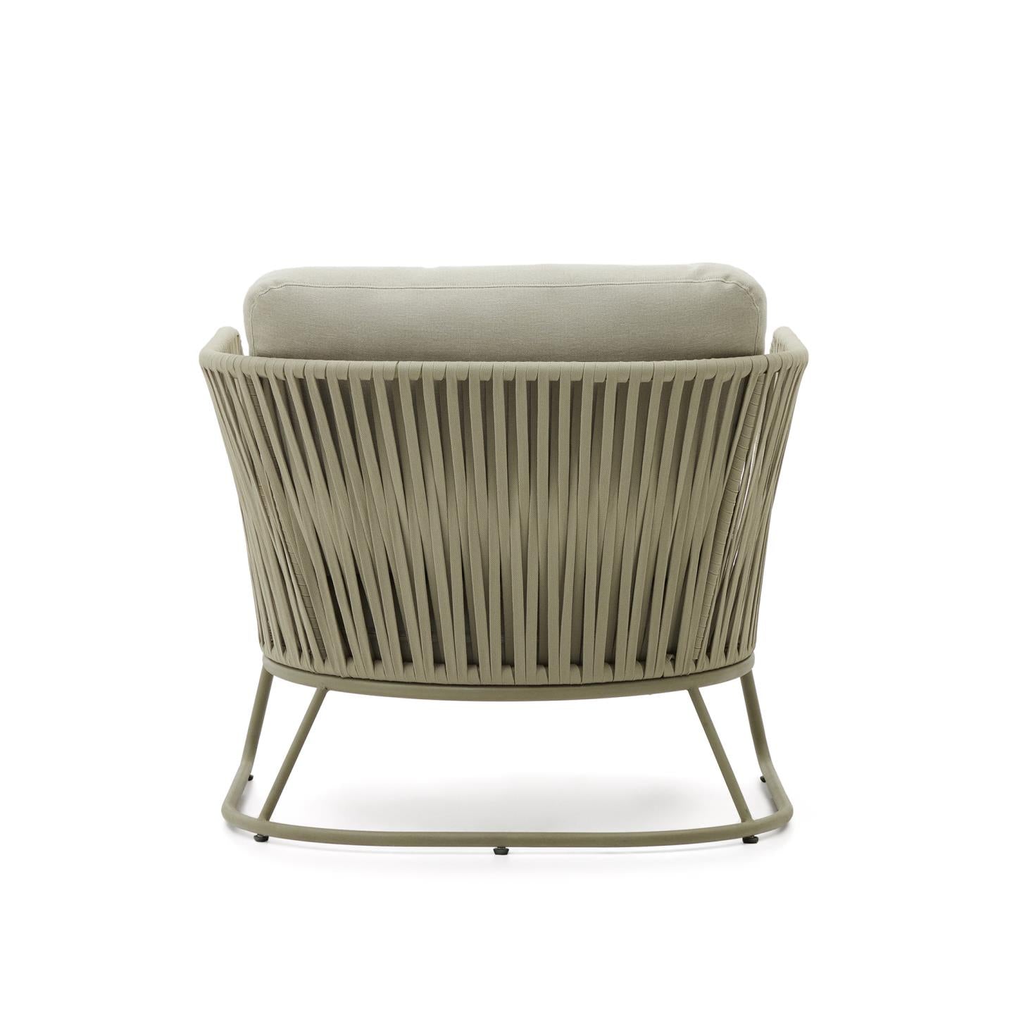 Kave Home Saconca fauteuil Groen