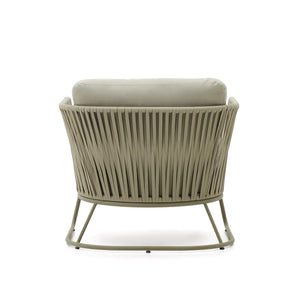 Kave Home Saconca fauteuil Groen
