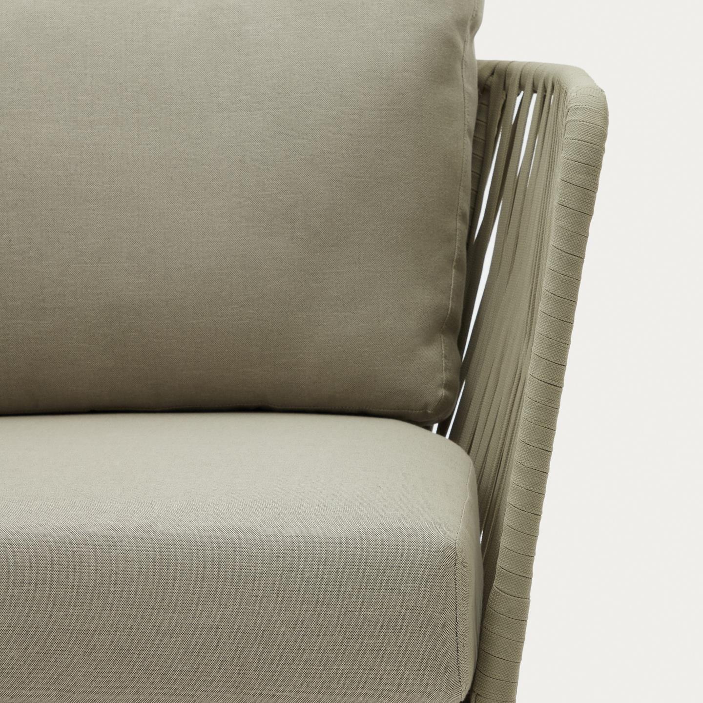 Kave Home Saconca fauteuil Groen