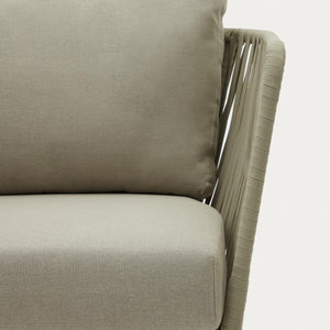 Kave Home Saconca fauteuil Groen