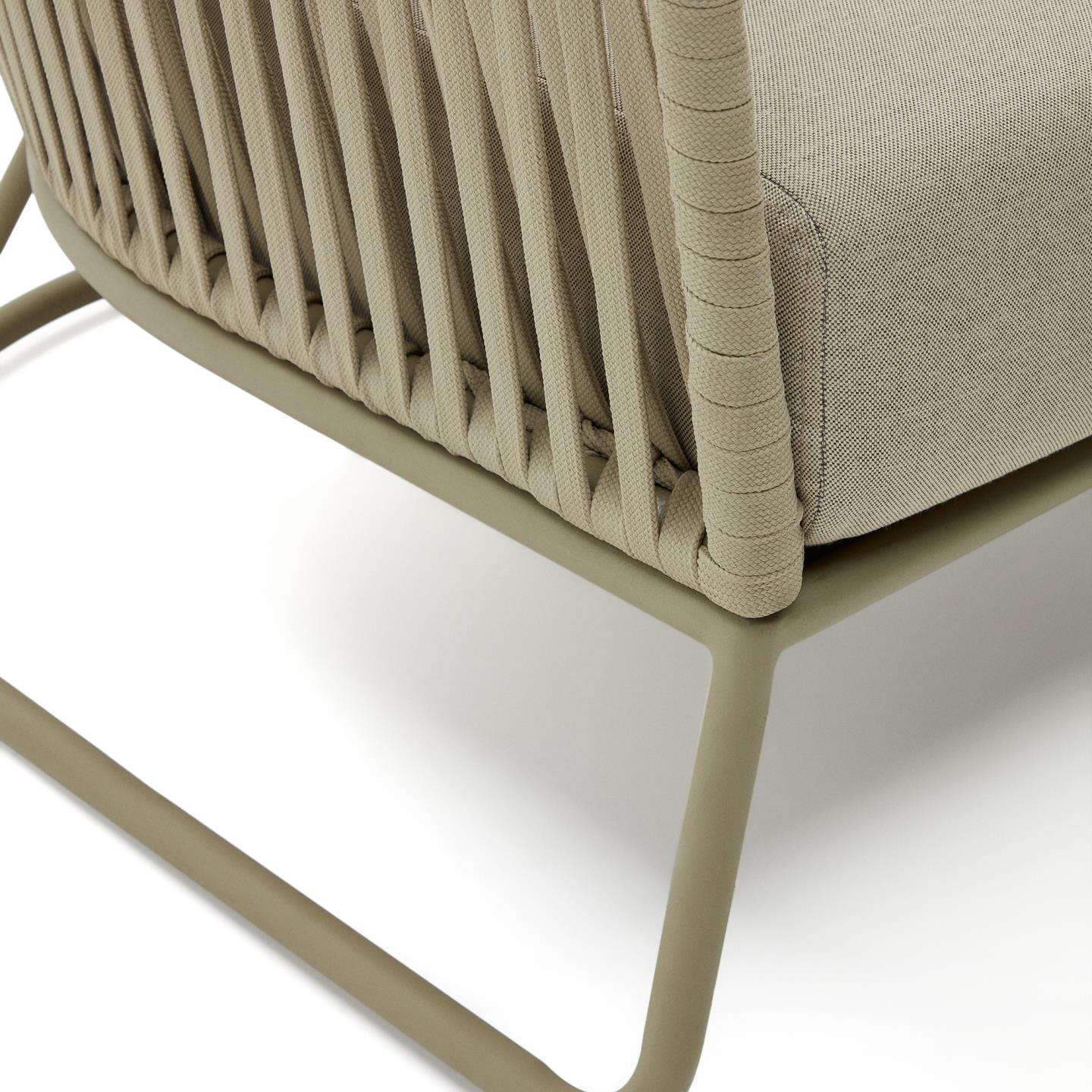 Kave Home Saconca fauteuil Groen