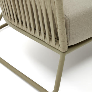 Kave Home Saconca fauteuil Groen