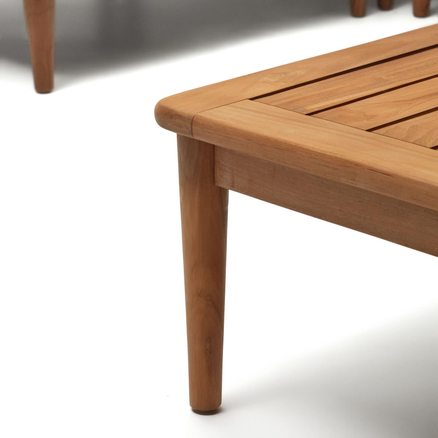Kave Home Portitxol loungeset teakhout