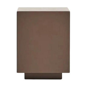 Kave Home Rustella bijzettafel 35x35 cm Bruin