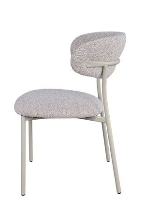 HelloChair Miyu eetkamerstoel JSJ Taupe poot beige