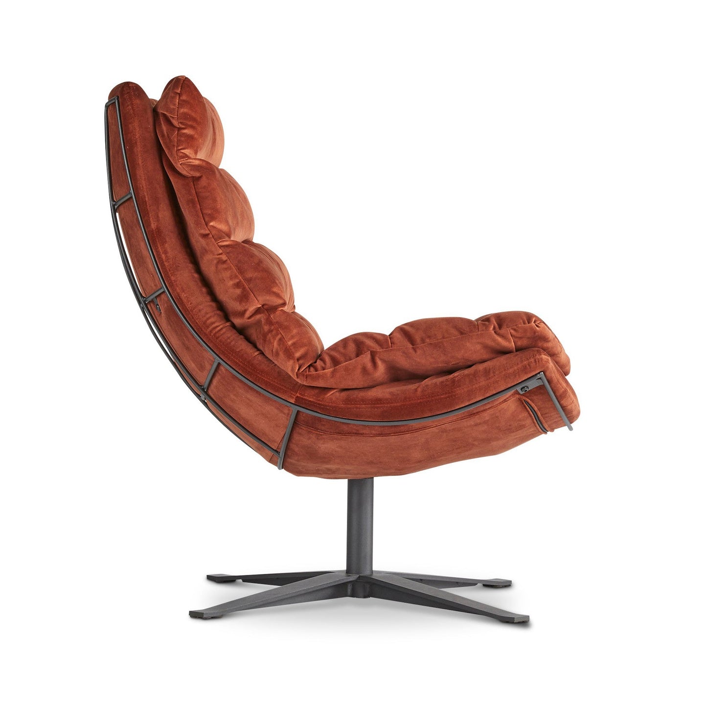 Dyyk Kameraad fauteuil hoog Adore Copper
