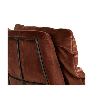 Dyyk Kameraad fauteuil hoog Adore Copper