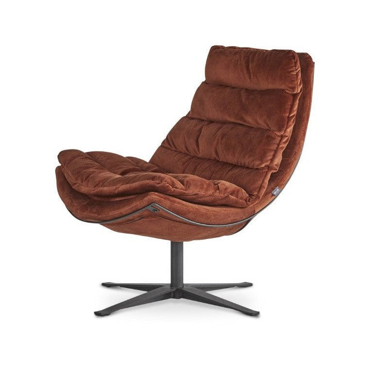 Dyyk Kameraad fauteuil hoog Adore Copper