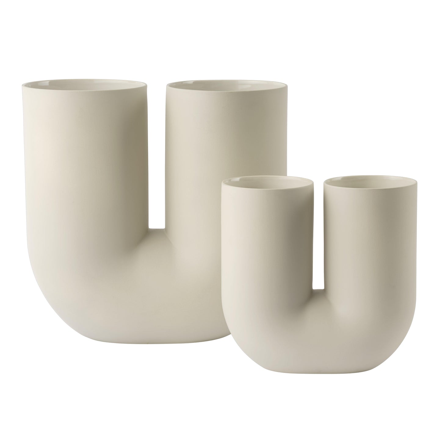 Muuto Kink vaas 39 cm Sand