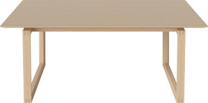 Bolia Kuma eettafel 180x100 cm wit geolied eiken