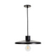 Kave Home Nuvira hanglamp metaal Zwart