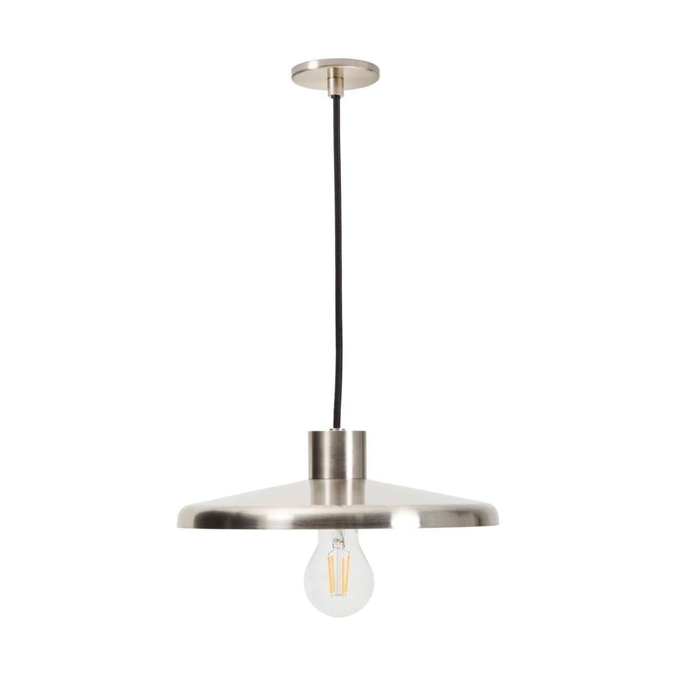 Kave Home Nuvira hanglamp metaal geborsteld Lichtgrijs