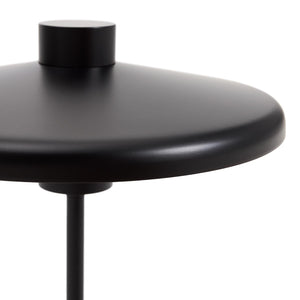 Kave Home Nuvira tafellamp metaal Zwart