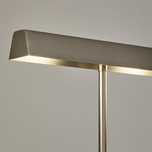 Kave Home Lynor vloerlamp metaal geborsteld Lichtgrijs