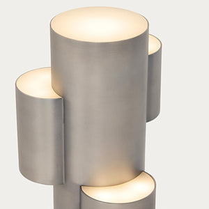 Kave Home Adrina tafellamp Lichtgrijs
