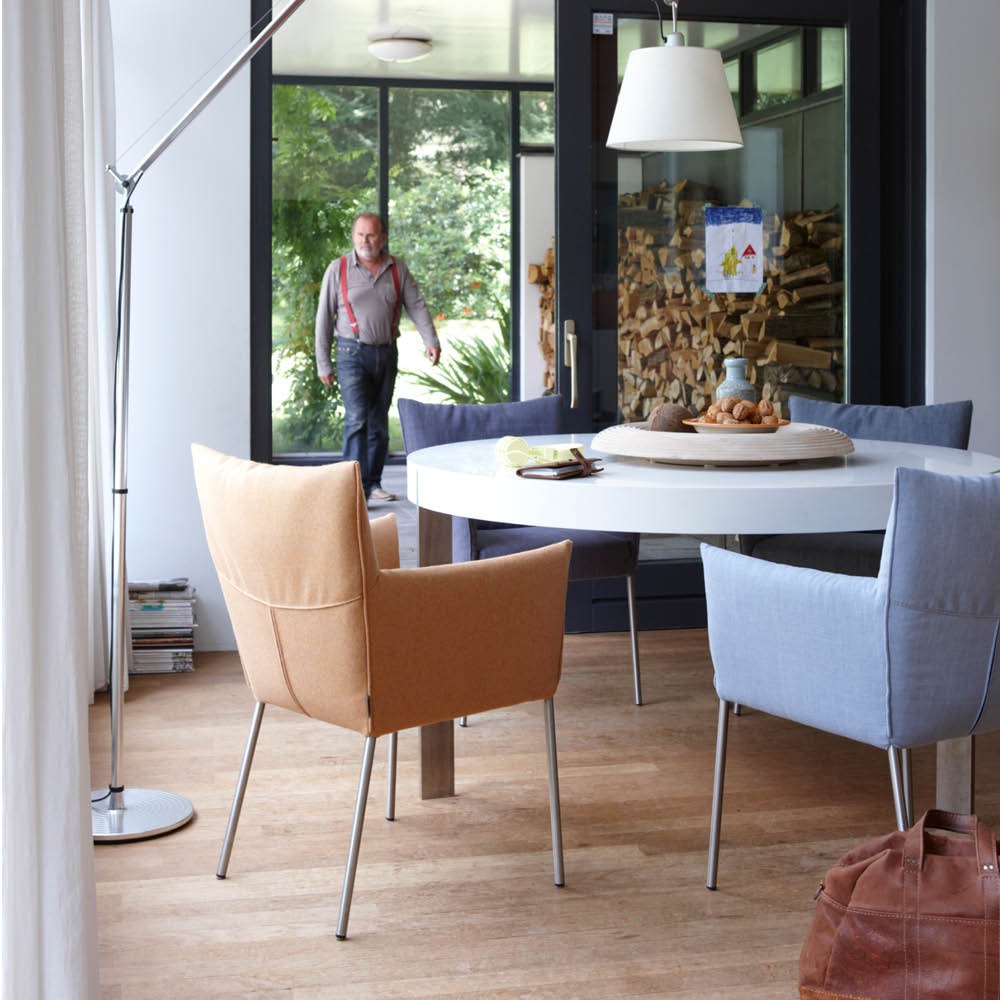 LABEL Vandenberg Mali armstoel Bruin