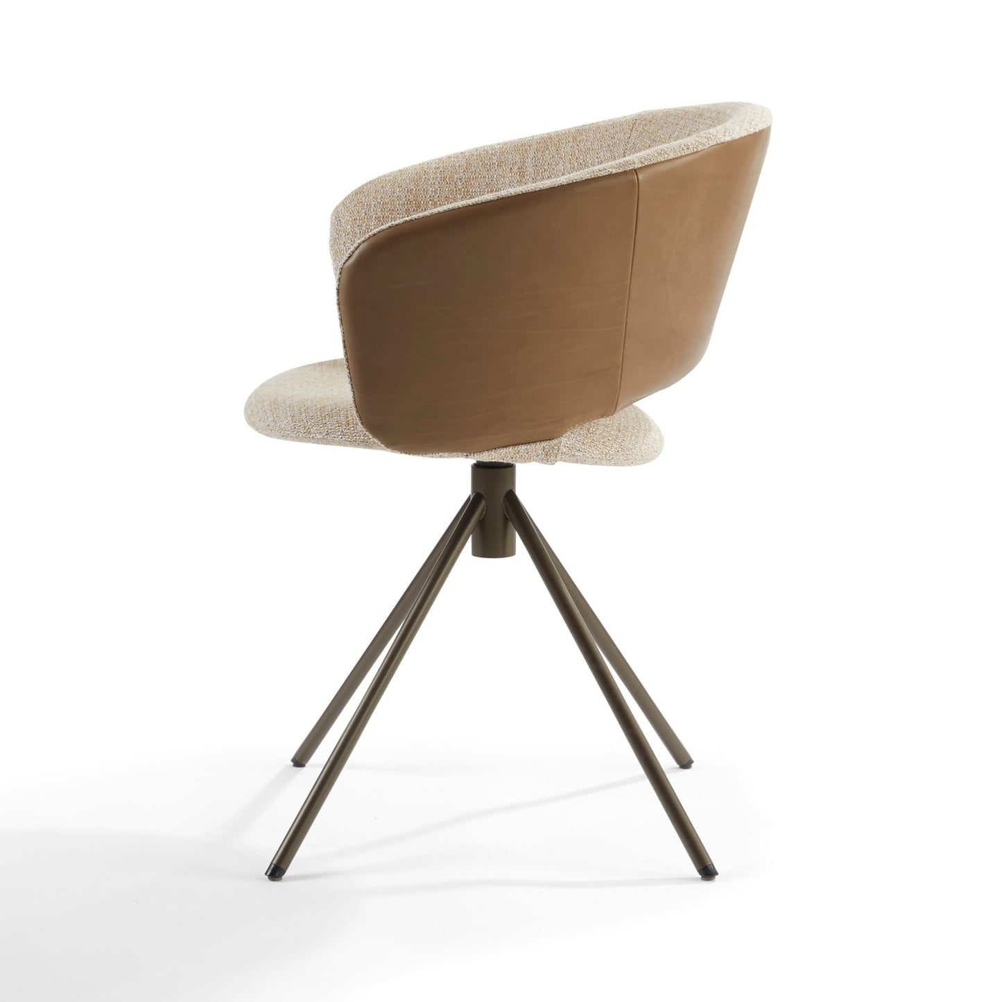 LABEL Vandenberg Lola Dining armstoel Beige draaibaar