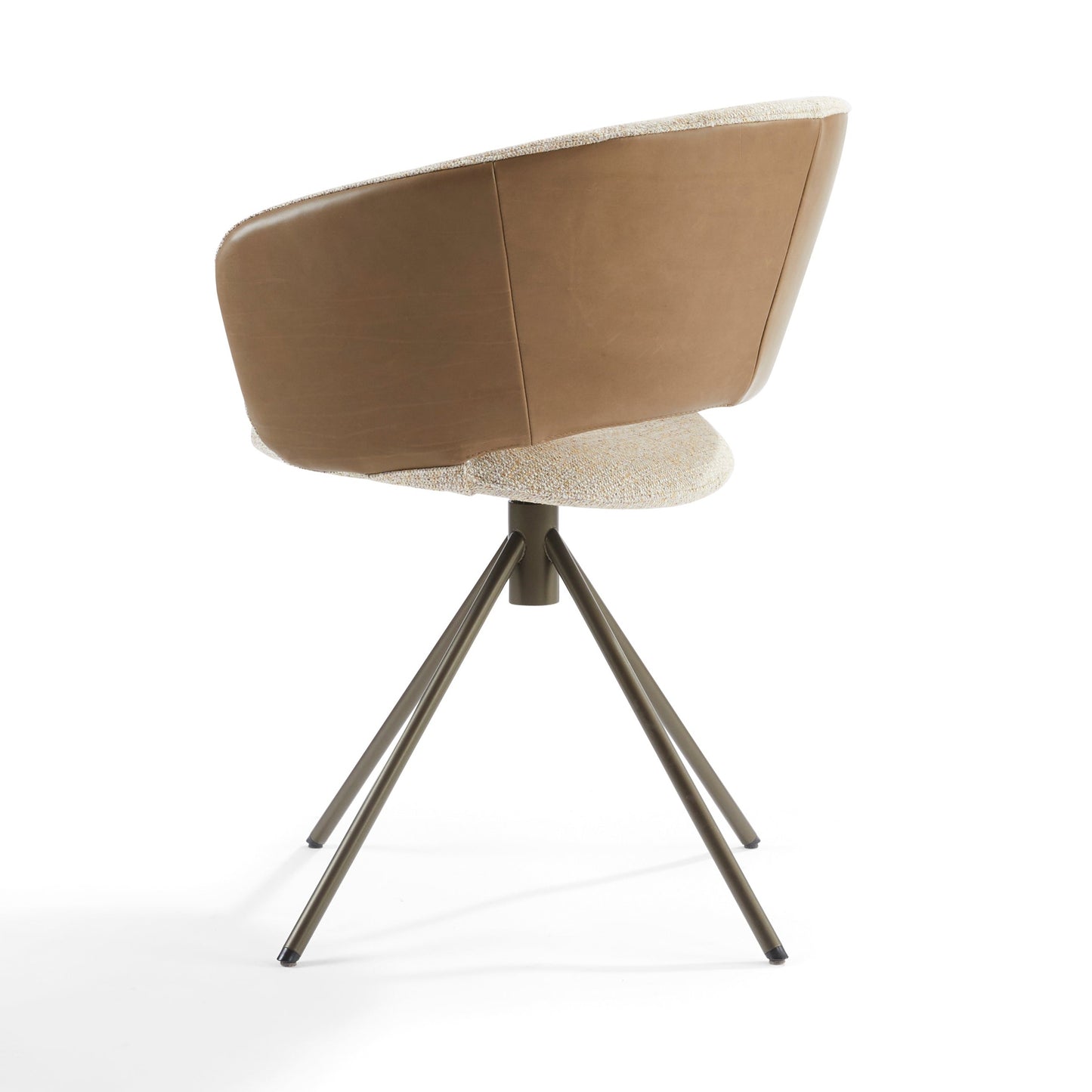 LABEL Vandenberg Lola Dining armstoel Beige draaibaar