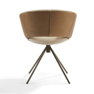 LABEL Vandenberg Lola Dining armstoel Beige draaibaar
