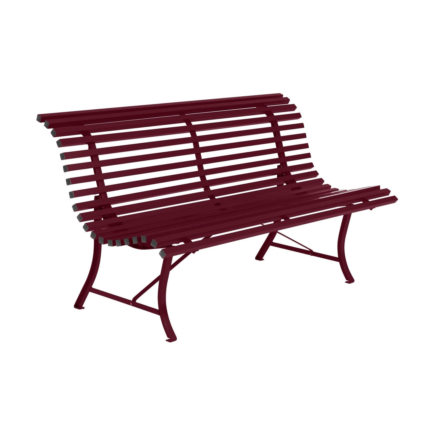 Fermob Louisiane tuinbank 150 cm Black Cherry