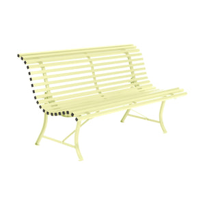Fermob Louisiane tuinbank 150 cm Frosted Lemon
