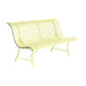 Fermob Louisiane tuinbank 150 cm Frosted Lemon