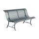 Fermob Louisiane tuinbank 150 cm Storm Grey