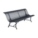 Fermob Louisiane tuinbank 200 cm Anthracite