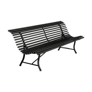 Fermob Louisiane tuinbank 200 cm Liquorice