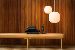 Louis Poulsen VL 45 Radiohus hanglamp Ø25 cm Brass/Glossy White Opal