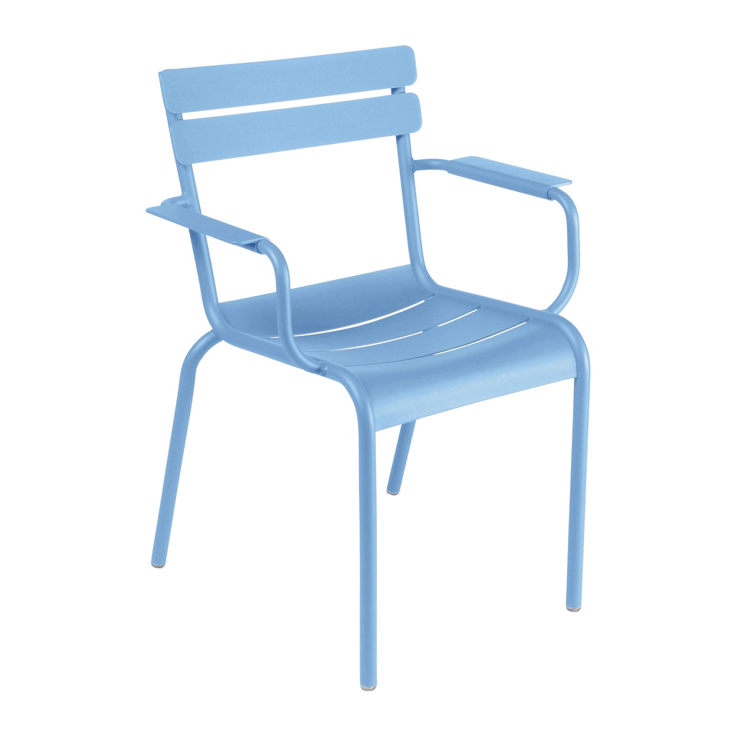 Fermob Luxembourg tuinstoel met arm Maya blue