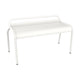 Fermob Luxembourg Compact tuinbank Cotton White