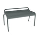 Fermob Luxembourg Compact tuinbank Storm Grey