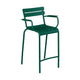 Fermob Luxembourg barkruk met arm H70 Cedar Green