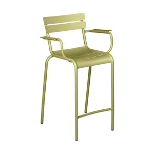 Fermob Luxembourg barkruk met arm H70 Willow Green