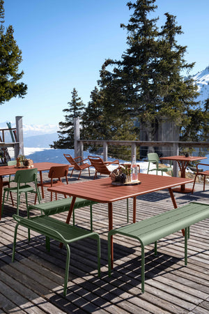 Fermob Luxembourg Compact tuinbank Candied Orange