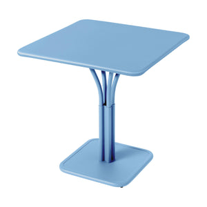 Fermob Luxembourg tuintafel kolom 71x71 cm Maya Blue