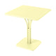 Fermob Luxembourg tuintafel kolom 71x71 cm Frosted Lemon
