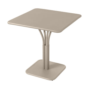 Fermob Luxembourg tuintafel kolom 71x71 cm Nutmeg