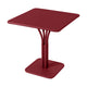 Fermob Luxembourg tuintafel kolom 71x71 cm Chili