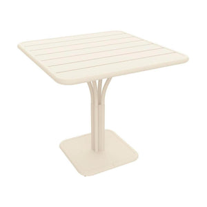 Fermob Luxembourg tuintafel kolom 80x80 cm Beige Latte