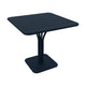 Fermob Luxembourg tuintafel kolom 80x80 cm Deep Blue